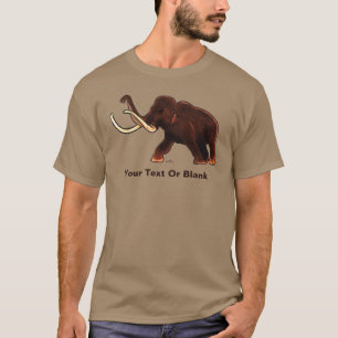 Striding Wooly Mammoth T Shirt