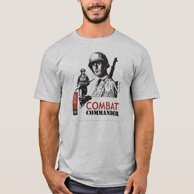 Stridkommendörkaptenanpassningsbar Tee (Framsida)
