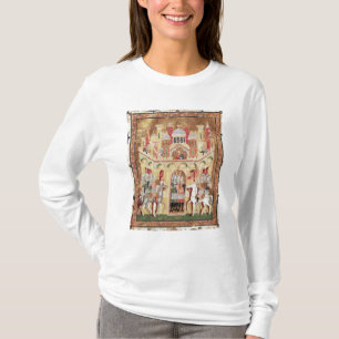 Stridplats på väggarna av Jerusalem T Shirt