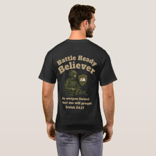 Stridsberedd troende t shirt