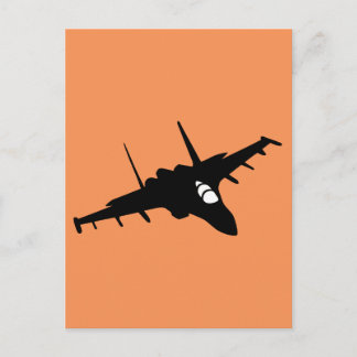stridsflygplan vykort