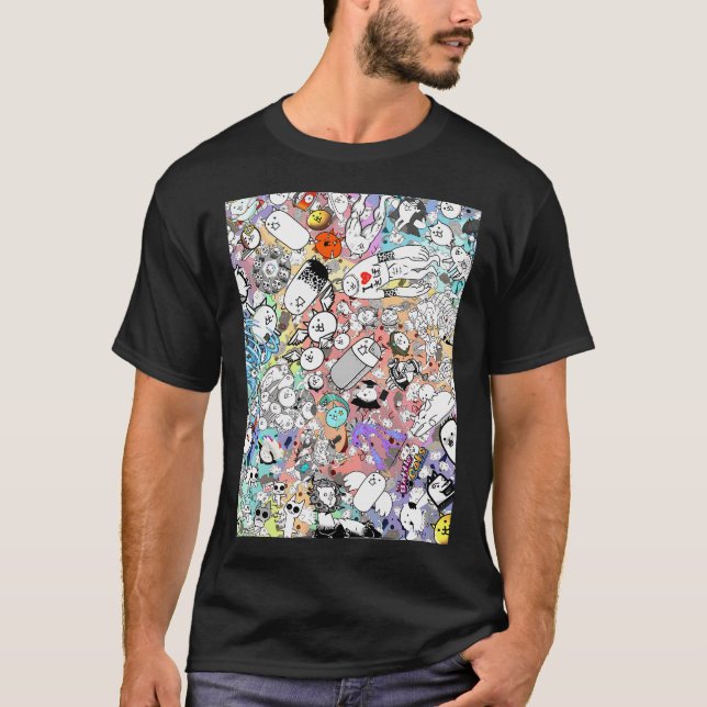 Stridskatter T Shirt (Framsida)
