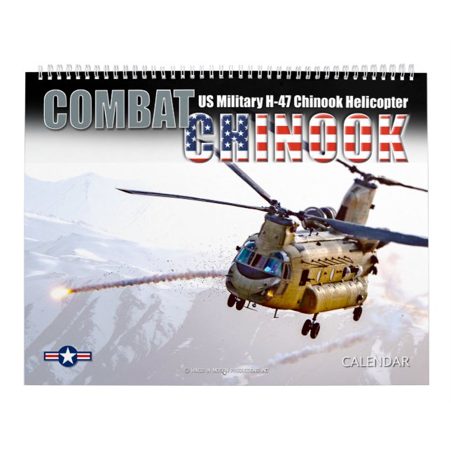 STRIDSKINOOK - CH-47 Chinook Kalender (Omslag)
