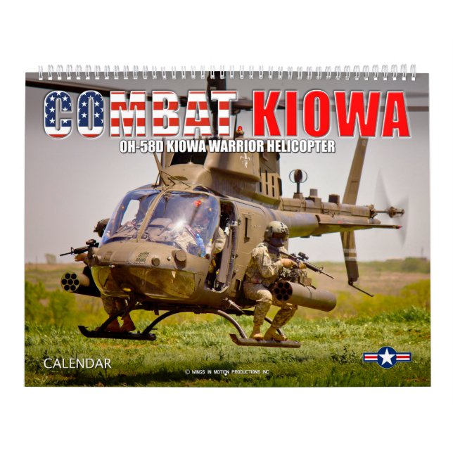 STRIDSKIOWA - OH-58D KIOWA WARRIOR KALENDER (Omslag)