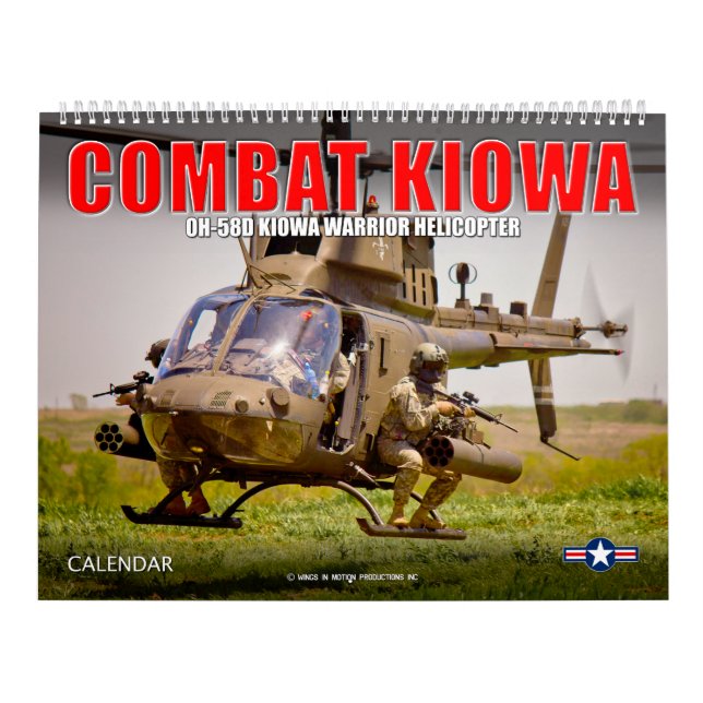 STRIDSKIOWA - OH-58D KIOWA WARRIOR KALENDER (Omslag)