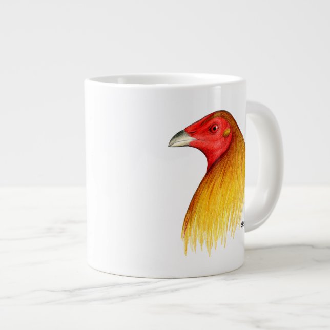 Stridstupp Dubbad Jumbo Mugg (Framsida höger)