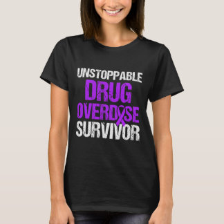 Stridsvagn för medvetenhet om överdos av läkemedel t shirt