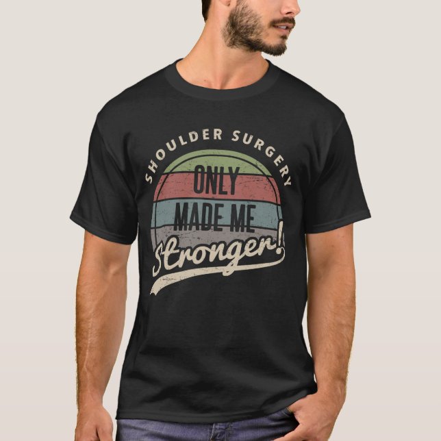Strikare skulderkirurgi t shirt (Framsida)