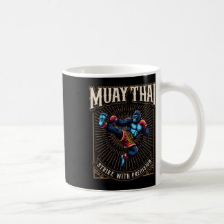Strike With Precision - Cool Muay Thai Gorilla Kic Kaffemugg