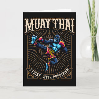 Strike With Precision - Cool Muay Thai Gorilla Kic Kort