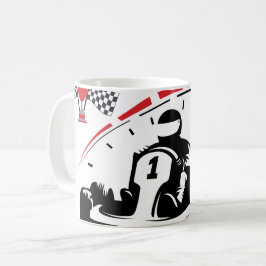 Strike with Style: The Ultimate karting Mug Kaffemugg