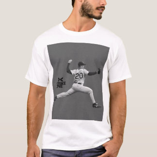 Strike Zone Baseboll Pitcher Silhouette – Dynamisk T Shirt