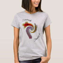 "Strikely Flamboyant" (Women's Basic) T-Shirt