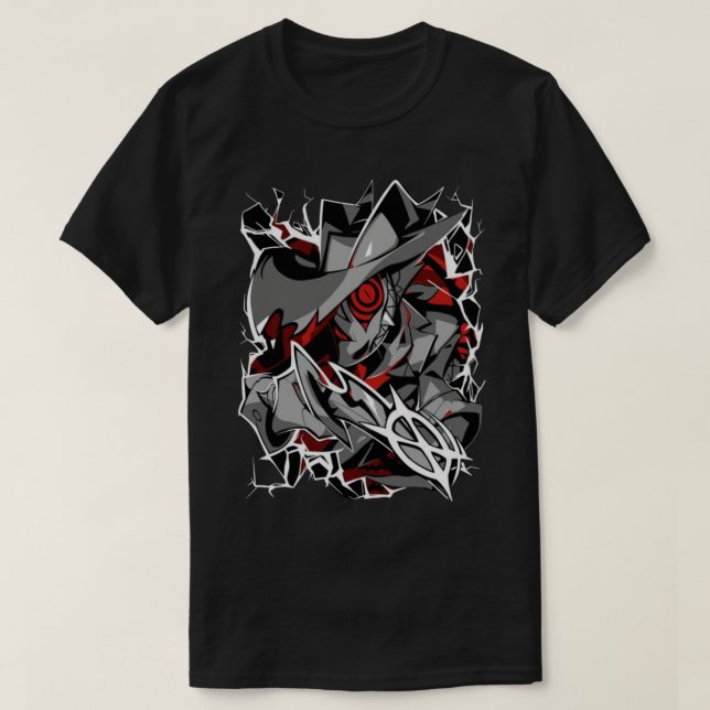 Striker Demon Design Helluva Chef T Shirt (Design framsida)
