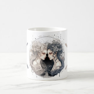 Striking Gemini Symbol Artwork Kaffemugg