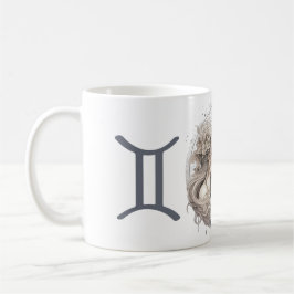 Striking Gemini Symbol Artwork Kaffemugg
