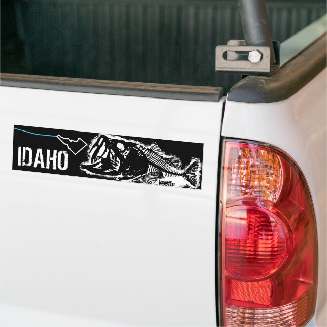 STRIKING IDAHO - ONE BAD BASS BILDEKAL (På lastbil)