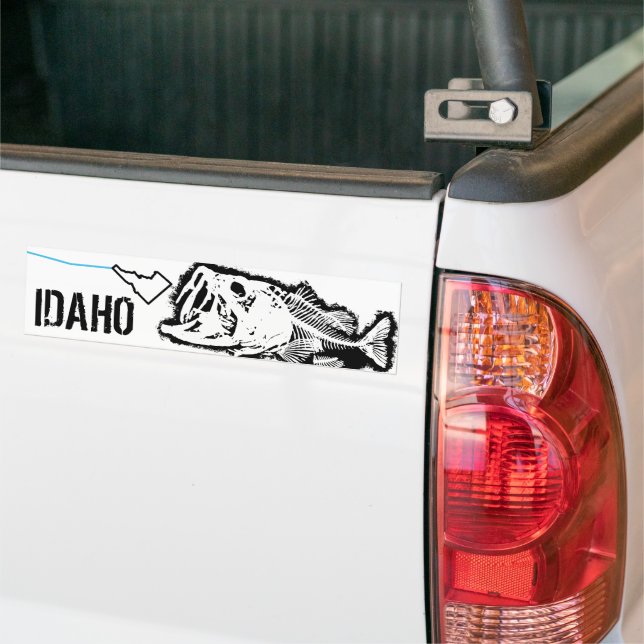 STRIKING IDAHO - ONE BAD BASS BILDEKAL (På lastbil)