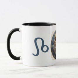 Striking Leo Symbol Artwork Mugg