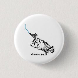 STRIKING PATRIOT ID - ANPASSNINGSBAR CITY NAMN ONE KNAPP