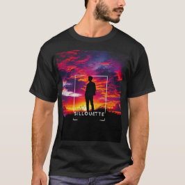 ’Striking Silhouette Sunset T-Shirt