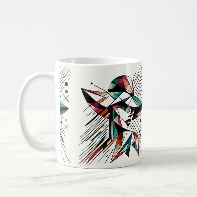 Striking Visual Artwork #5 Kaffemugg (Vänster)