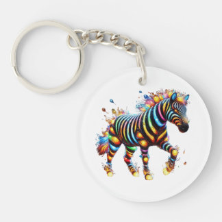 Striking Zebra Charm