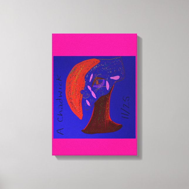 Strikingly Beautiful Creature  Canvastryck (Framsida)