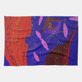 Strikingly Beautiful Creature Kitchen Towel Kökshandduk