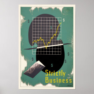 Strikt affärsverksamhet poster