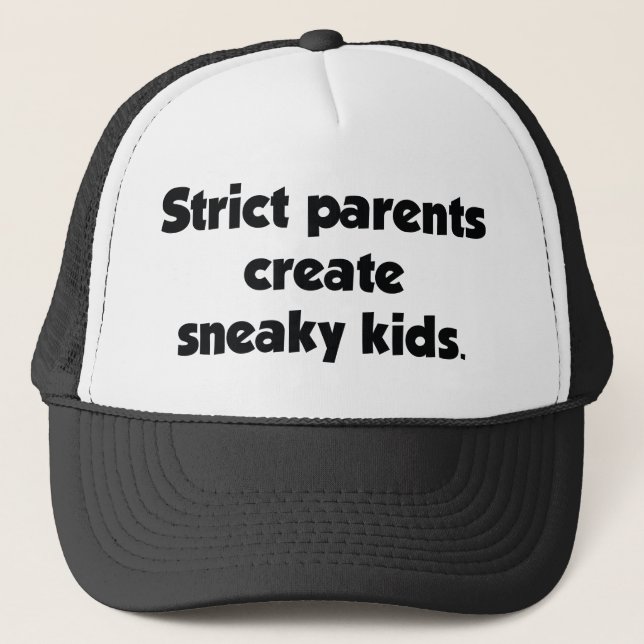Strikt överordnade Skapar Sneaky Kids Keps (Framsida)