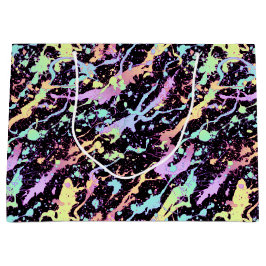 Strikt regnbåge bläck stänk: