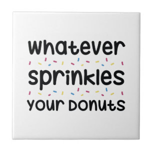Strilar dina Donuts Kakelplatta