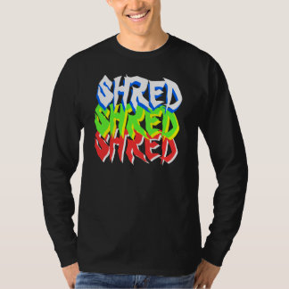 "strimla skära i tärningar" lag Jersey Tee Shirt