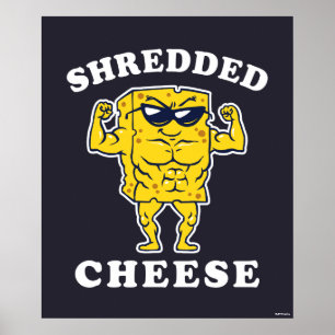 Strimlad ost poster