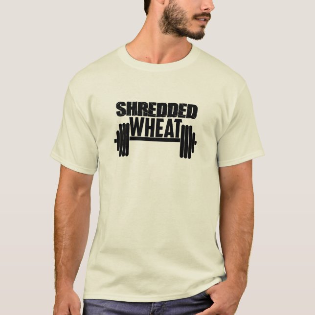 Strimlad veteT-tröja T-shirt (Framsida)