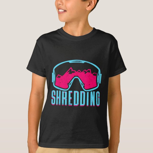 Strimlar  t shirt (Framsida)
