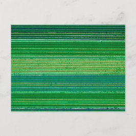 Strimmad japansk träsnittstext vykort