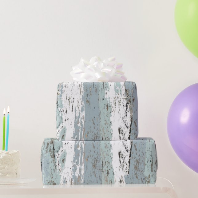 Strimmad persikor presentpapper (Festgåvor)