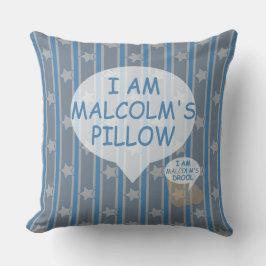 Strimmad roligt och Finare Anpassade Star Kudde