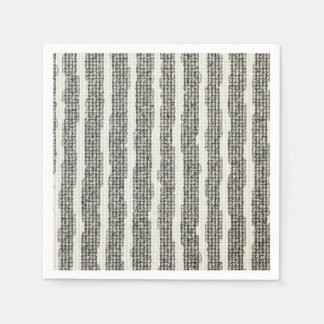 strimmig napkin pappersservett