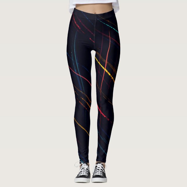 strimmor leggings (Framsida)