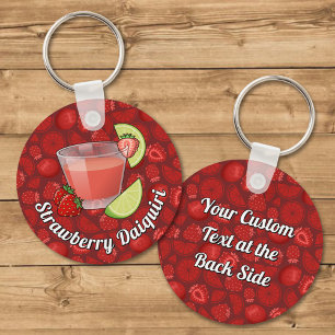 Strimwberry Daiquiri Keychain Nyckelring