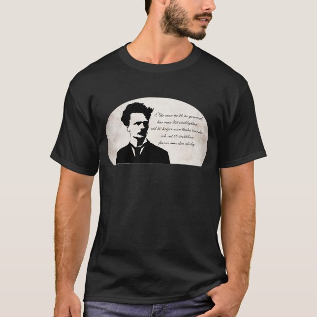 Strindberg citat, 20 tröja (Framsida)