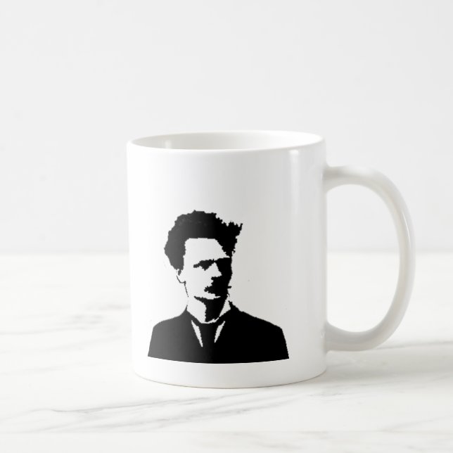 Strindberg i Silhouette Kaffemugg (Höger)