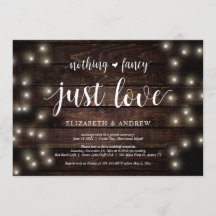 String Lights Bondgård, trä, Bröllop Elopement Par