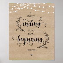 String Ljus, Brown Wood, Bröllopsfest Dessert