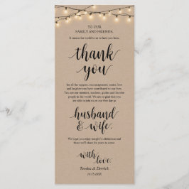 String Ljus Kraft, Ställe sätter tack för dina kor Program