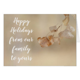 String of Golden Lövs, Glad helg Hälsningskort