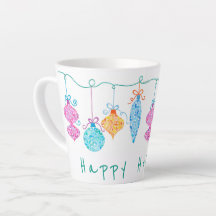 String Ornaments Latte Mugg
